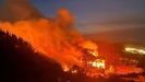 Uno de los incendios ocurridos en el trmino municipal de Muxa en los ltimos das. En concreto, en Frixe