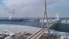 El puente internacional Gordie Howe unir� las ciudades de Detroit y Windsor.