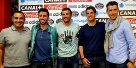 Joaqu�n Vald�s (psic�logo), Rafel Pol (preparador f�sico), Robert Moreno (tercer t�cnico) y Unzu� (segundo) se van con Lucho.
