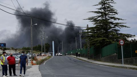 Incendio en las instalaciones de Jealsa