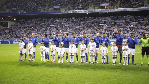 Derbi en el Carlos Tartiere entre el Oviedo y el Sporting, temporada 2018-2019