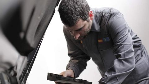 Pablo Begega, en la primera edici�n del concurso VMP del Taller