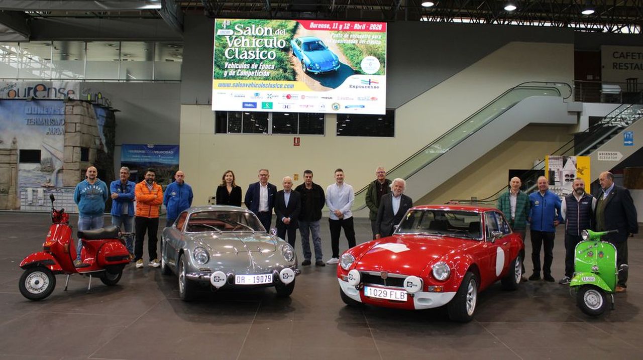 El salón del vehículo clásico regresa con 60 expositores y 150 coches y motos
