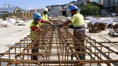 La construcci�n de Vialia se cobra grandes cantidades de acero y vidrier�a.