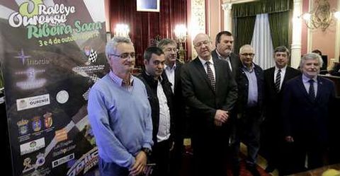 Los organizadores presentaron la nueva edicin de la prueba en el Concello de Ourense. 