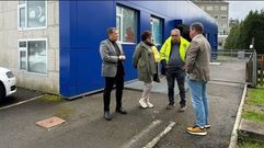 Visita, ayer, a Ponteceso