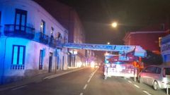 Para el rescate fue preciso cortar la carretera AC-305.