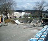 Las pistas se est�n montando en el entorno del paseo mar�timo.