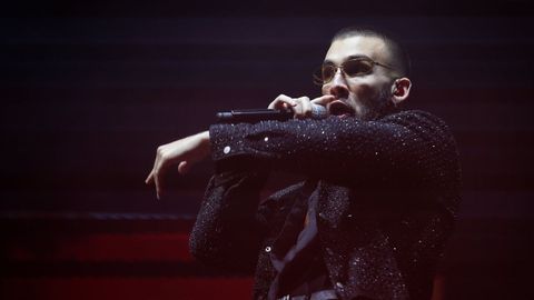 Imagen de archivo del concierto de Manuel Turizo en A Coru�a en octubre del 2025