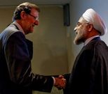 Rajoy se entrevist�, entre otros l�deres, con el presidente iran�, Has�n Rohan�.