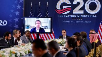 El presidente de Meta, Mark Zuckerberg, ante l�deres del G20