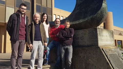 Pablo P�rez N��ez, Antonio Bahamonde, Beatriz Remeseiro, �scar Luaces y Jorge D�ez Pel�ez.