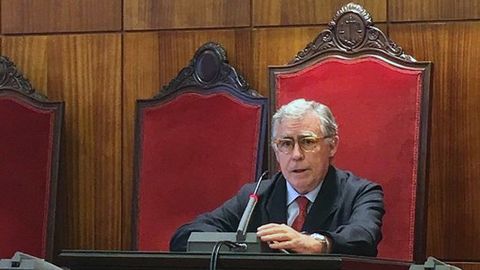 El presidente del Tribunal Superior de Justicia de Asturias (TSJA), Ignacio Vidau Arg�elles