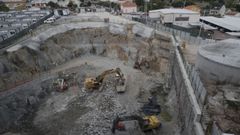 EXCAVACIONES PARA CONSTRUIR LA TORRE POLIVALENTE DEL NOVO CHUAC.