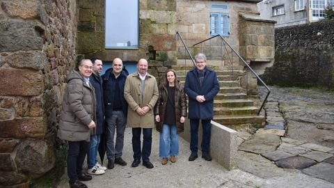 Visita del director de Turismo de Galicia a Bande