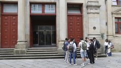 La actual Facultade de Medicina de Santiago, en una foto de mayo del 2024