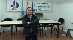 Manuel P�rez, presidente de Iniciativa Empresarial del Noroeste, en foto de archivo