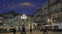 Iluminaci�n navide�a en Vigo