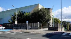 Entorno de la piscina de Caranza, donde ocurri el accidente