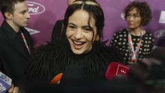 Rosala el pasado viernes en la gala Los40 Music Awards