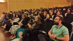 Asistentes ao congreso sanitario celebrado este domingo en Mondo�edo