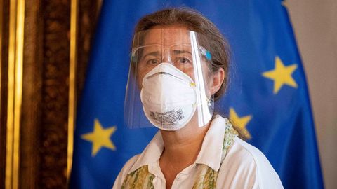  La embajadora de la Uni�n Europea en Venezuela, Isabel Brilhante