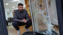 Jos� Rivas, propietario de la barber�a Lume de A Coru�a.