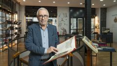 El editor de c�dices Manuel Moleiro.