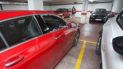 Los dos veh�culos a los que les rompieron los cristales