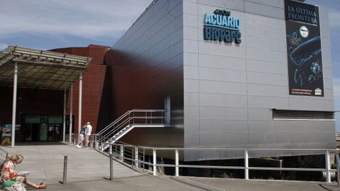 Vista exterior del Bioparc Acuario de Gij�n