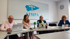 Rueda de prensa del secretario general del Simpa, Jos� Antonio Vidal
