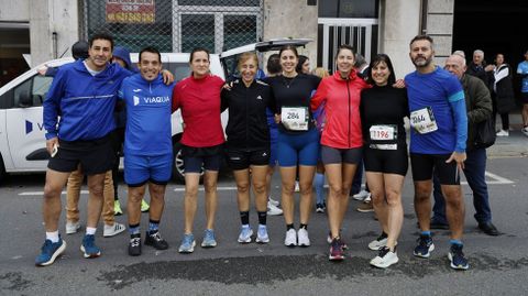 Miles de corredores participaron en la San Marti�o.