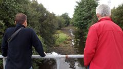 Unas obras en el r�o Sar en el 2010 volv�an a dejar con poca agua el cauce fluvial