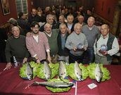 Los 6 ejemplares mostrados ayer en la clausura del concurso. 