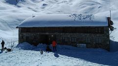El refugio de Vegarredonda, en Picos de Europa. ARCHIVO