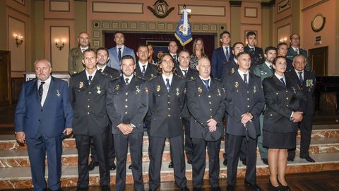 La Policía Nacional celebró su patrón en el Círculo de las Artes