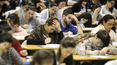 Oposiciones al Sergas el pasado 23 de enero