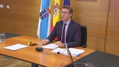 Feijoo vuelve a pedir material y tests: �A Galicia no ha llegado casi nada�