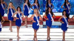 Imagen de un concurso para elegir a Miss Venezuela, en Caracas.