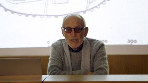 Felipe Arias, durante una conferencia en Lugo en Mayo de este a�o