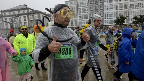 Novena edici�n de la carrera ENKI en A Coru�a con �xito de participaci�n