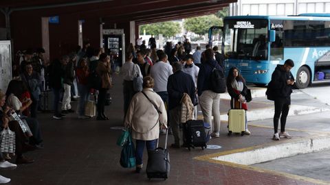 Imagen de archivo de la estaci�n de buses de A Coru�a