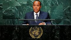 Patrice Trovoada, primer ministro. 