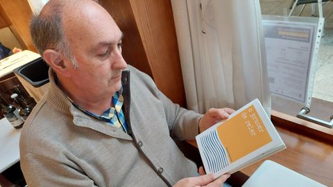 O escritor Manuel L�pez Foxo