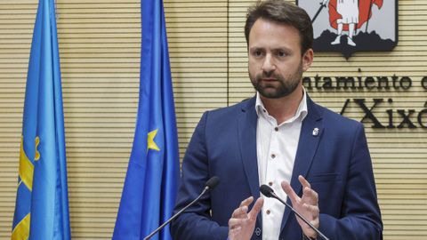 El presidente del PP de Asturias, lvaro Queipo