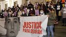 Una concentraci�n pidiendo justicia para D�borah en diciembre del 2021