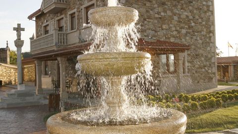 Imagen de archivo de parte de las instalaciones del complejo hostelero Aldeola de Cerqueda, Malpica.