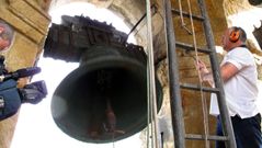 Campanario de la catedral de Mondo�edo, en una imagen de archivo