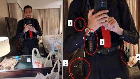 Cole Thomas Allen, acusado de intentar atentar contra Trump en la cena de corresponsales, se hizo un selfi en la habitaci�n del hotel antes de atacar