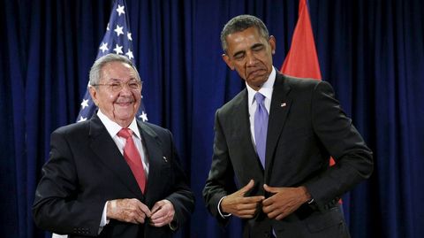 Ral Castro y Barack Obama se reunieron en el marco de la Asamblea General de la ONU.